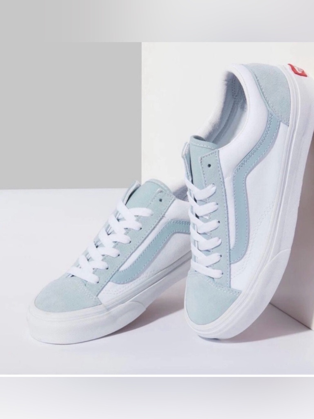 Vans Women's Winter Sky/True White Old Skool Low-Top Sneakers Size 6 NWOT